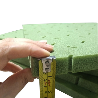 10 mm 12 mm 20 mm sous-couche de plaquette de choc XPE sous-couche en mousse pour gazon artificiel