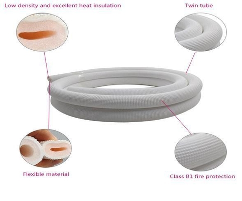 IXPE PE FOAM TUBE Ensemble de lignes de cuivre isolées pour mini A/C partagé