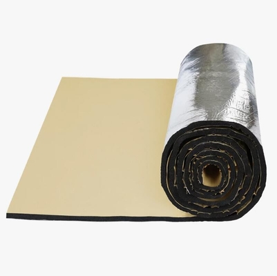 Classe B1 Mousse d'isolation thermique flexible résistante au feu à 96-97% de réflectivité