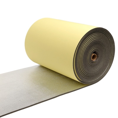 XPE mousse d'isolation 10 mm 12 mm 25 mm adhésif supporté feuille d'aluminium isolant thermique Matériau résistant au feu pour HAVC