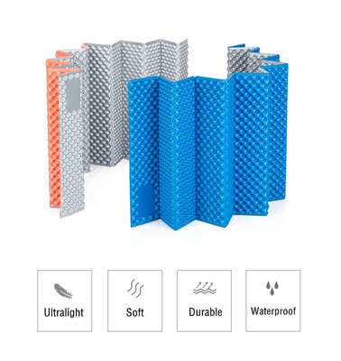 Matériau imperméable à l'eau résistant aux larmes résistant à l'humidité Pad de couchage ultra léger Convient pour la randonnée L'alpinisme et le camping