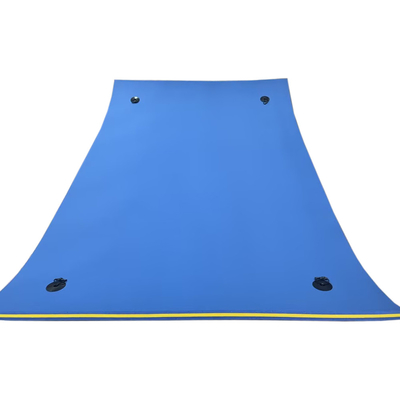 Tapis d'eau flottant extérieur pour adultes Plage bassin de natation lac océanique grande taille 3 couches XPE mousse résistant aux déchirures
