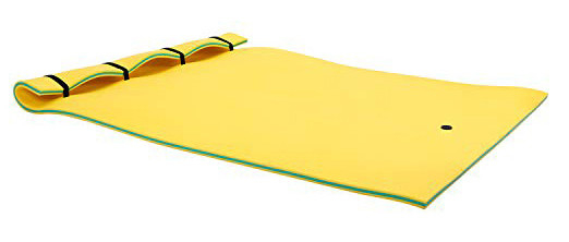 Tapis d'eau flottant extérieur pour adultes Plage bassin de natation lac océanique grande taille 3 couches XPE mousse résistant aux déchirures