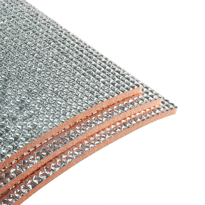 Matériau résistant au bruit résistant au feu d'un côté aluminium pur d'un côté toit isolant thermique rouleaux polyolefine résistant à l'eau Xpe Foa
