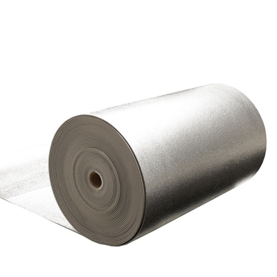 Mousse PE à haute densité avec feuille d'aluminium réfléchissante sur le côté isolant sous tapis stratifié ou vinyle