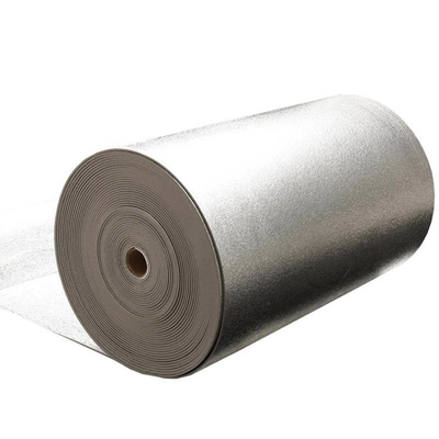 Prix de gros Barrière thermique en papier XPE mousse avec rouleaux d'aluminium Isolation cellulaire de toit bouclier radiant Direct usine