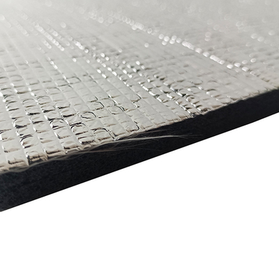 Foil d'aluminium en fibre de verre XPE mousse ignifuge auto-adhésif mousse isolante CVC épaisseur 5-25 mm