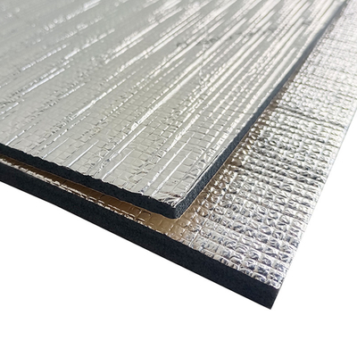 Foil d'aluminium en fibre de verre XPE mousse ignifuge auto-adhésif mousse isolante CVC épaisseur 5-25 mm