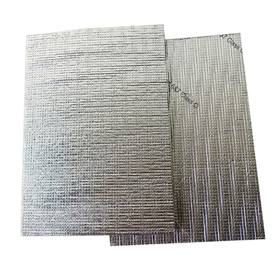 Foil d'aluminium en fibre de verre XPE mousse ignifuge auto-adhésif mousse isolante CVC épaisseur 5-25 mm
