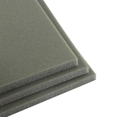 Personnalisation du matériau de coupe dure Hvac Pipe Isolation en feuille étendue Blocs en mousse de polyéthylène en cellule fermée