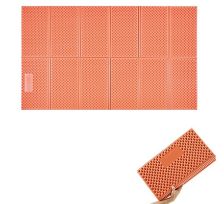 Tapis de couchage double pliable étanche à l'eau Film d'aluminium Celle fermée Pâtes de couchage en mousse pour camping 2 personnes