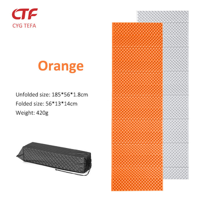Restez à l'aise n'importe où Légère et durable Film d'aluminium XPE IXPE mousse tapis de couchage Camping Pad