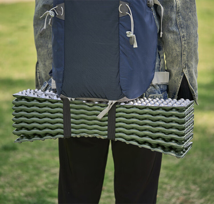 Mat de couchage en mousse portable, tapis de couchage à accordéon pour le camping et la randonnée, coussin compact léger et doux