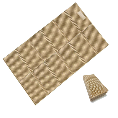 Matraces de sommeil double pliable en gros, en aluminium blanc, cellule fermée IXPE XPE, coussin de sommeil en mousse pour camping imperméable pour 2 personnes