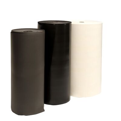 Rouleau de mousse IXPE mince de 0,15 mm, 0,2 mm, 0,3 mm, matériau isolant étanche avec support en gomme pour bandes et applications électroniques