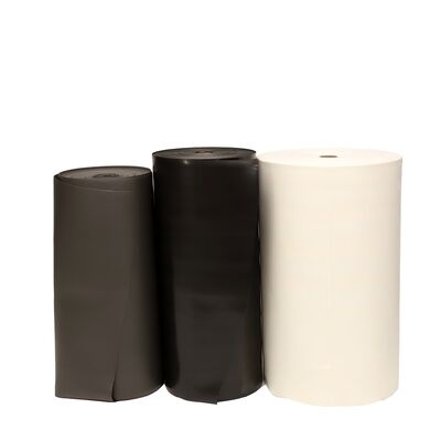 Rouleau de mousse IXPE mince de 0,15 mm, 0,2 mm, 0,3 mm, matériau isolant étanche avec support en gomme pour bandes et applications électroniques