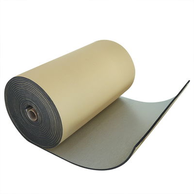 XPE mousse d'isolation 10 mm 12 mm 25 mm adhésif supporté feuille d'aluminium isolant thermique Matériau résistant au feu pour HAVC